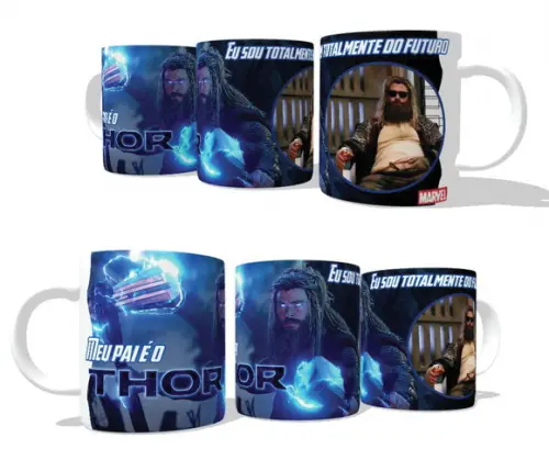 Caneca Meu Pai É O Thor