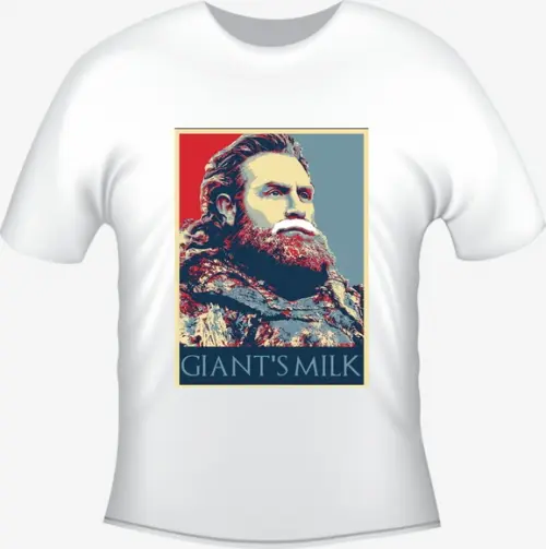 Camiseta Tormund Giant's Milk - Game Of Thrones