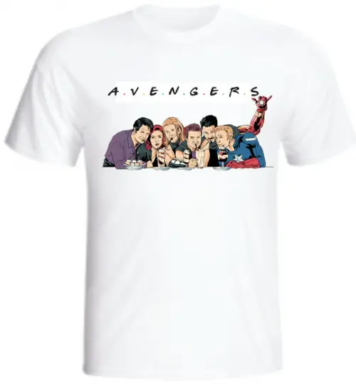 Camiseta Avengers Friends