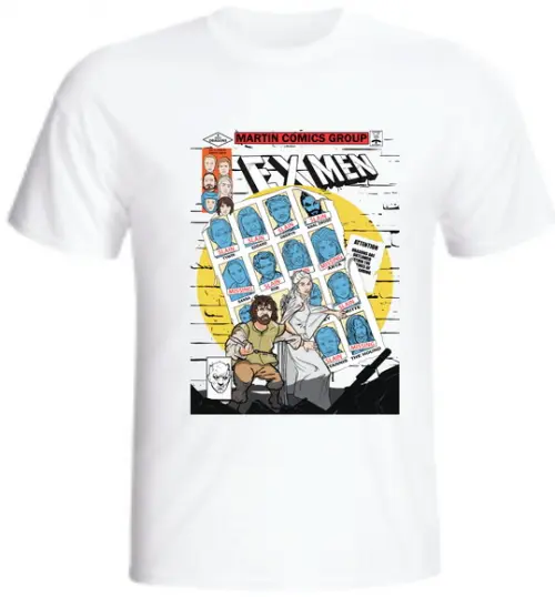 Camiseta Game Of Thrones Comics