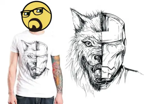 Camiseta House Stark Game Of Thrones - Iron Man