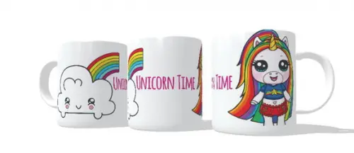 Caneca Unicorn Time