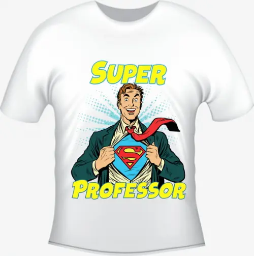 Camiseta Profissão Super Professor