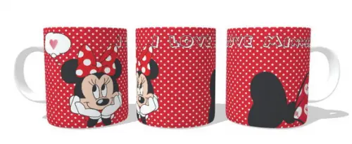 Caneca Minnie - I Love Minnie