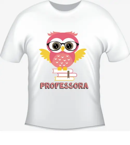 Camiseta Profissão Professora Coruijinha