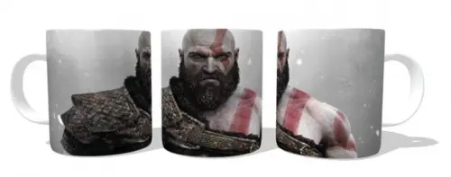 Caneca Kratos - God Of War