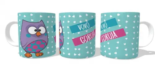 Caneca Avô - Vovô Coruja