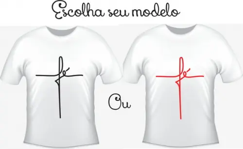 Camiseta Camisa Fé