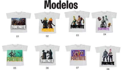 Camiseta Fo.r.t.n.i.t.e Halloween - Escolha Seu Modelo