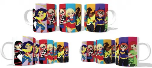 Caneca heróinas e vilãs Dc Heroes