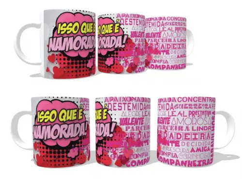 Caneca Isso que é Namorada - Namorados - Dia dos Namorados