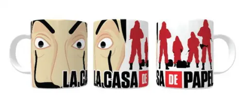Caneca La Casa De Papel Salvador Dali modelo 02