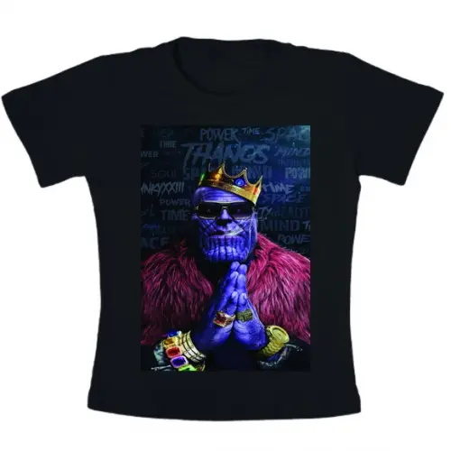 Camiseta Thanos Thug Life Guerra Infinita