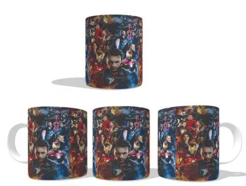 Caneca Capitão América Vingadores Guerra Infinita