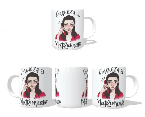 Caneca La Casa de Papel Matriarcado Nairobi
