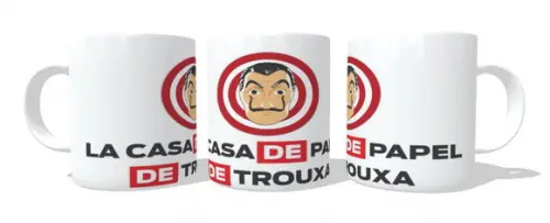 Caneca La Casa de Papel - La Casa de Papel de Trouxa