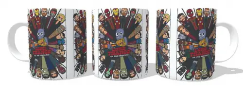 Caneca Guerra Infinita - Cartoon - Infinite War