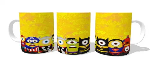 Caneca Minions Heróis
