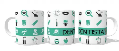 Caneca Profissão Dentista