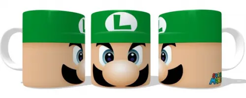 Caneca Mario e Luigi Kit com 02 canecas