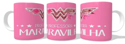 Caneca Professora Maravilha