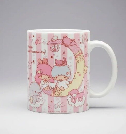 Caneca Little Angel Twin Stars Kawaii