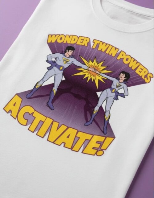 Camiseta Super Gêmeos
