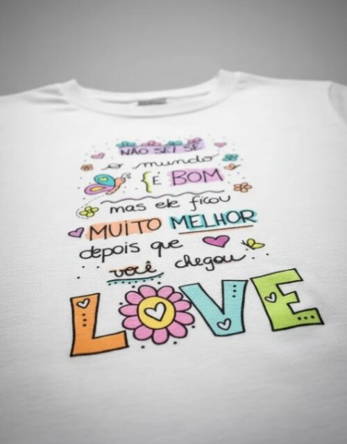 Camiseta Namorados Declaração