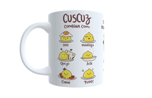 Caneca Cuscuz Se Até O Cuscuz Precisa Descansar Imagina Eu