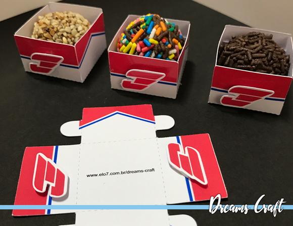 Forminhas Caixa de Entrega Super Wings