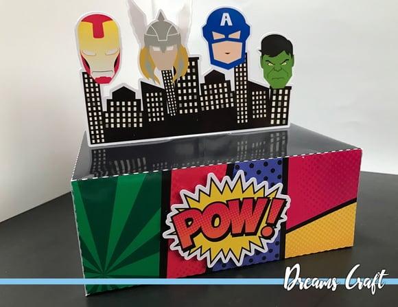 Centro de Mesa os Vingadores