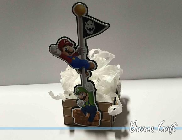 Centro de Mesa Super Mario