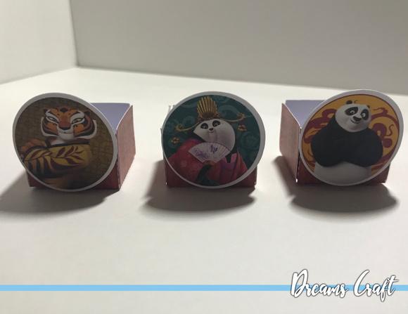 Forminhas Kung Fu Panda