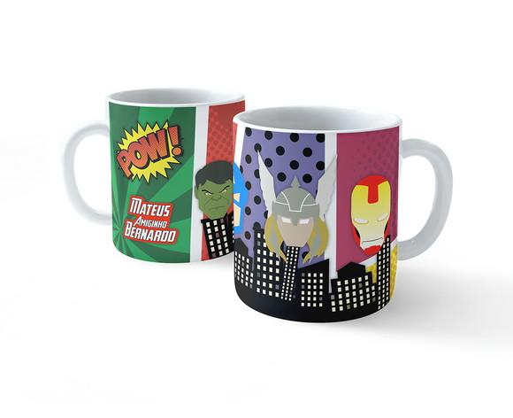Caneca os Vingadores