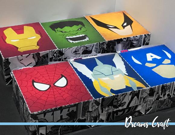 Caixa os Vingadores