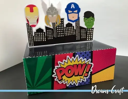 Centro de Mesa os Vingadores