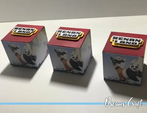 Caixa Kung Fu Panda