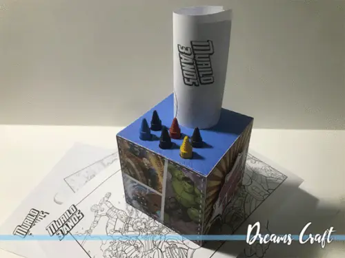 Kit para Colorir os Vingadores