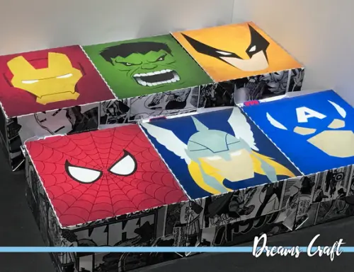 Caixa os Vingadores