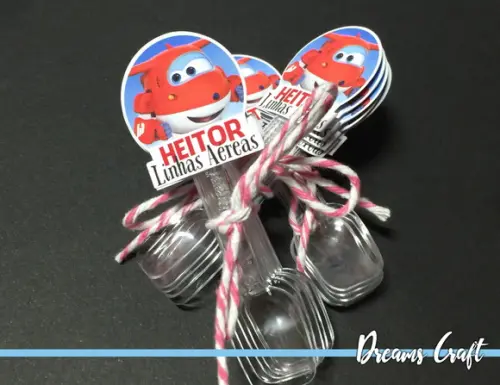 Colher para Copinhos Super Wings