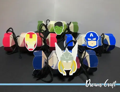 Caixa Bala Vingadores