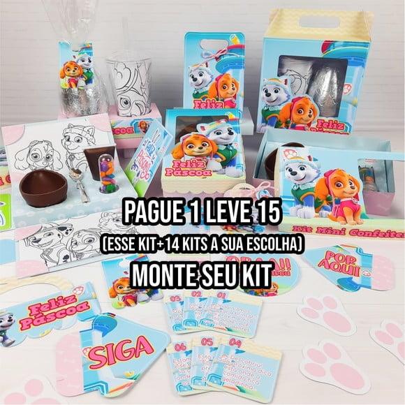 Arquivo Corte Kit Páscoa Patrulha Canina Studio e Pdf+14
