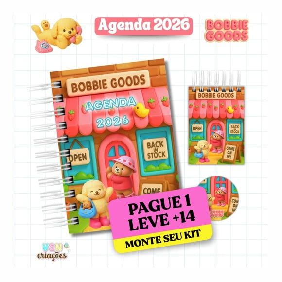 Arquivo de Corte Agenda Bobbie Goods 2