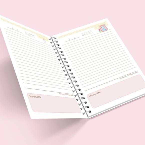Arquivo de Corte Agenda Escolar 2023 1 Pdf/png +14