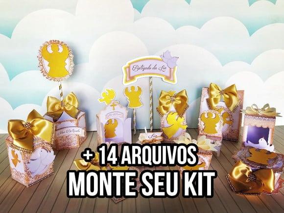 Arquivo de corte Batizado 2 STUDIO E PDF+14 ARQUIVOS