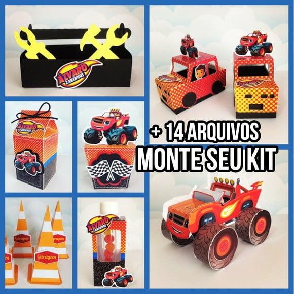 Arquivo de Corte Blaze Machine Studio +14 Arquivos