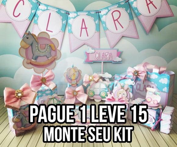Arquivo de corte Brinquedos Menina STUDIO/PDF+14 ARQUIVOS