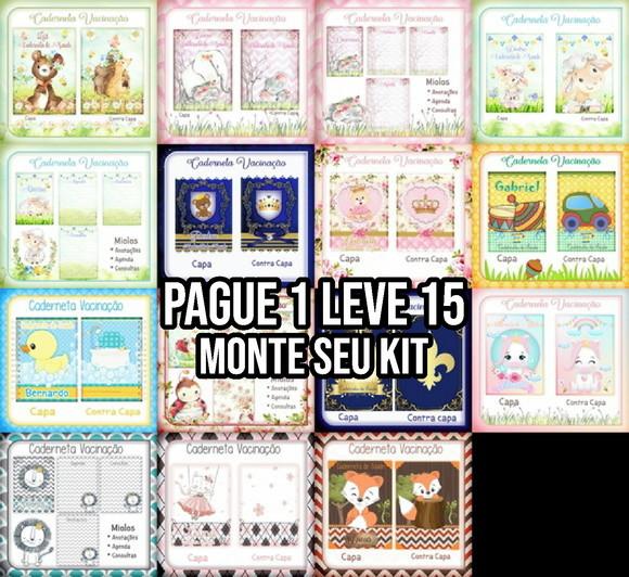 Arquivo de corte Caderneta de Vacinação PNG+14 ARQUIVOS