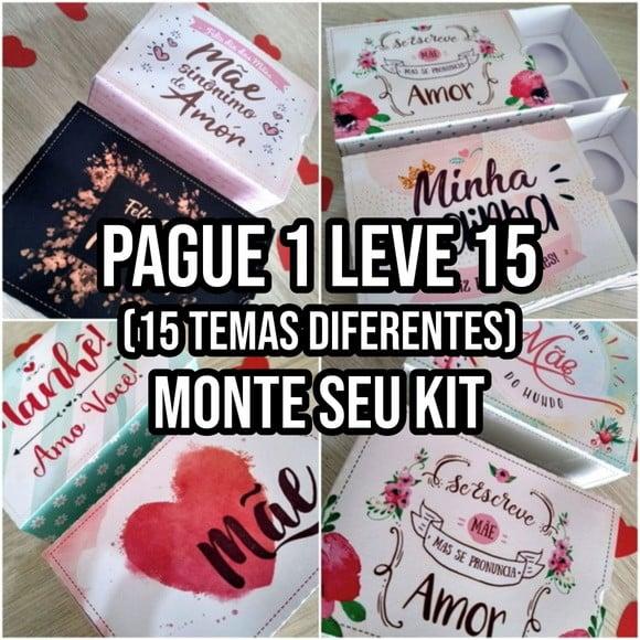 Arquivo de corte Caixa dia das mães STUDIO + 14 ARQUIVOS