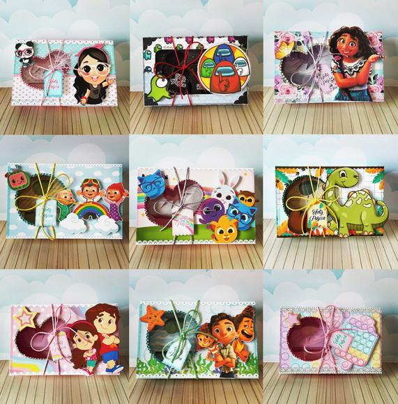 Arquivo de Corte Caixa Mini Confeiteiro 4 Studio/pdf+14
